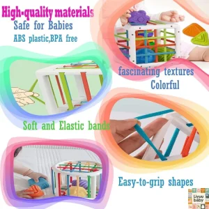 MINGKIDS Montessori Toys For 1 Year Old, Multi-Sensory Toddler Fun