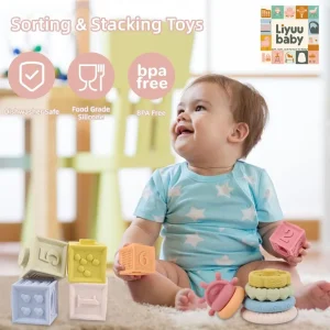 Premium Baby Toys for 6-18 Months, Learning Toys for Toddlers 1-3 Years