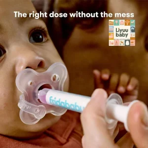 Frida Baby Medicine Pacifier, Mess-Free Medi Frida Syringe Dispenser
